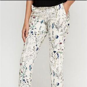 Anna Glover × H&M collaboration wildflower pants